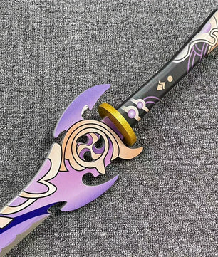 Genshin Impact Raiden Shogun Sword 1:1 Scale Anime Prop Replica
