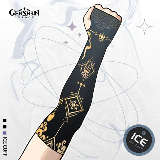 Genshin Impact Shenhe Breathable Arm Sleeves Anime Sportswear