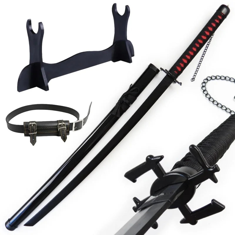 Bleach Ichigo Sword 1:1 Scale Anime Prop Replica Bamboo Sword