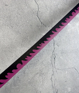Demon Slayer Mitsuri Kanroji Nichirin Katana 1:1 Scale Anime Prop Replica Bamboo Sword