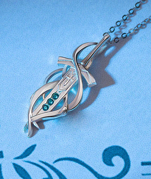 Fate Stay Night Saber Alter Excalibur Sterling Silver Necklace