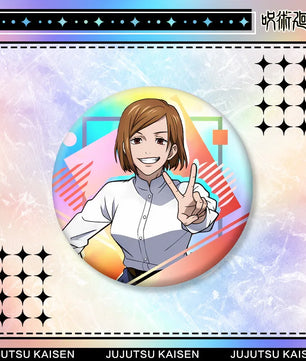 Jujutsu Kaisen Nobara Kugisaki Acrylic Stand Keychain & Badge Set