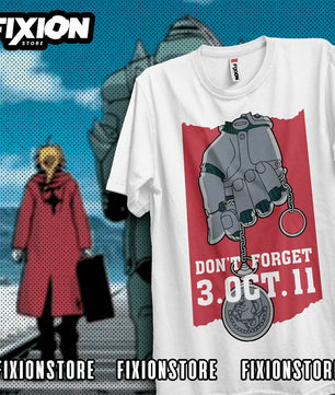 Fullmetal Alchemist Shirt - All Cotton Anime Graphic Tee