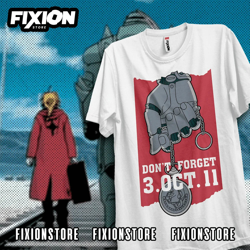 Fullmetal Alchemist Shirt - All Cotton Anime Graphic Tee