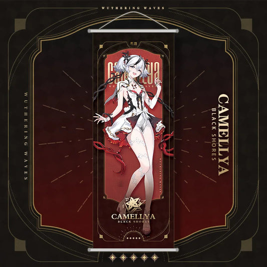 Wuthering Waves Camellya Hanging Scroll Anime Poster