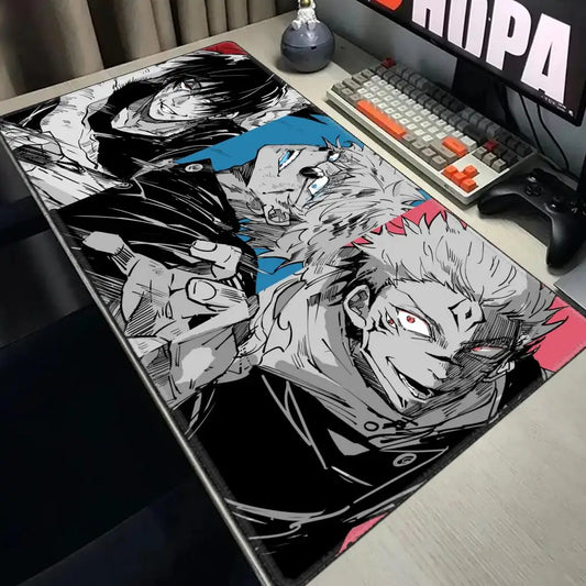 Jujutsu Kaisen The Strongest Mouse Pad Large Gaming Anime Desk Mat