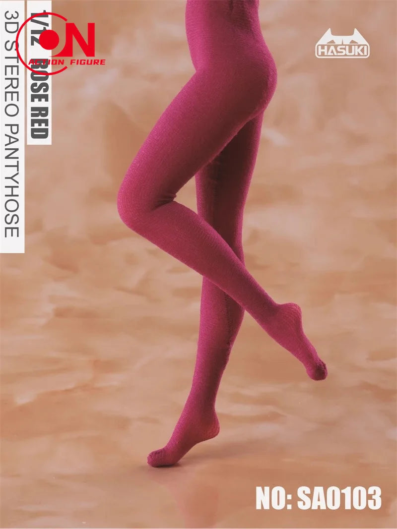 Hasuki 1/12 Scale Fishnet Stockings for 6-Inch Female Action Figures