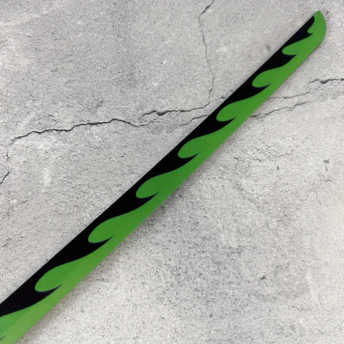 Demon Slayer Sanemi Shinazugawa Nichirin Katana 1:1 Scale Anime Prop Replica Bamboo Sword