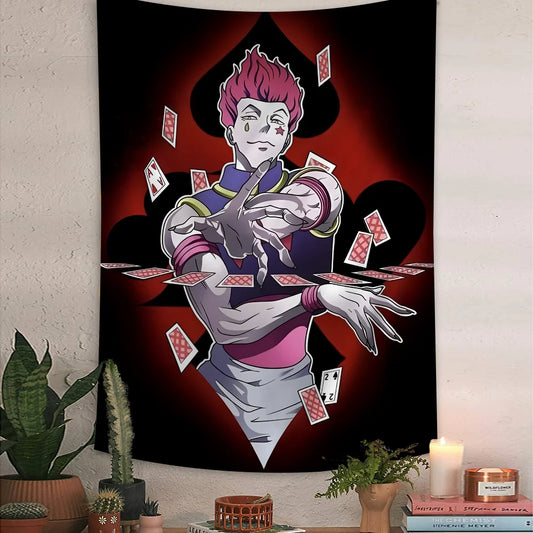 Hunter x Hunter Hisoka Tapestry - Versatile Anime Home Decor