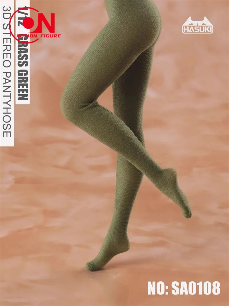 Hasuki 1/12 Scale Fishnet Stockings for 6-Inch Female Action Figures