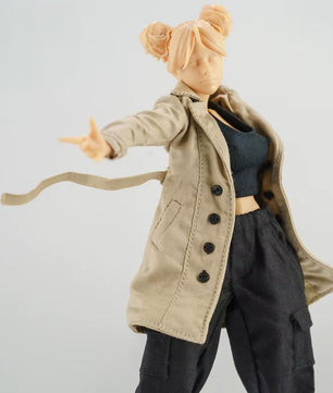 1/12 Scale Windbreaker Coat For 6-Inch Female Action Figures