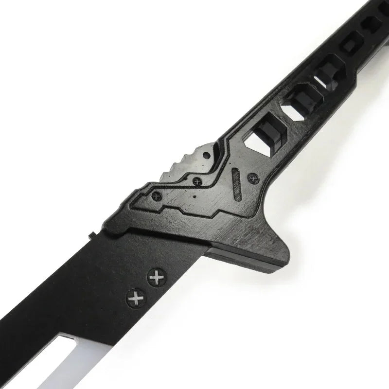 Cyberpunk Style LED Katana Full-Size Anime Prop Replica Bamboo Sword