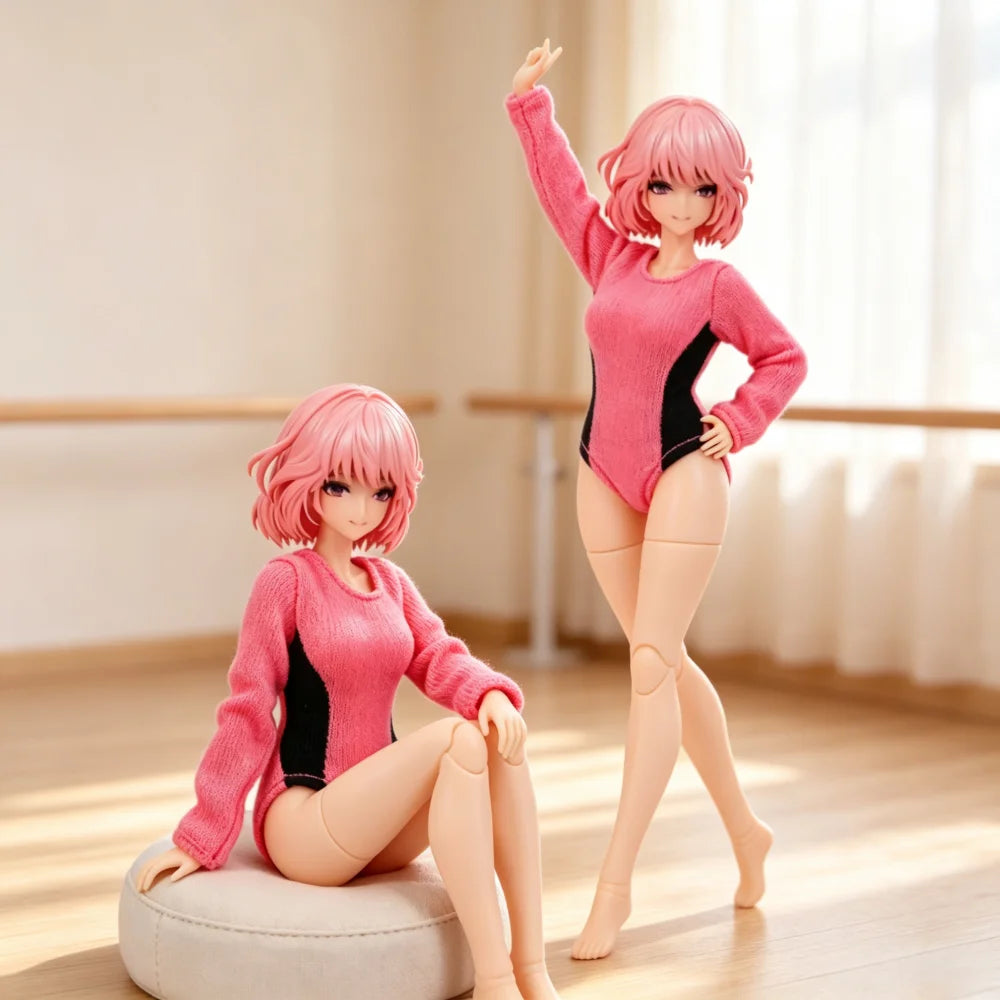 1/12 Scale Fitness Bodysuit Accessory For Female Action Figures