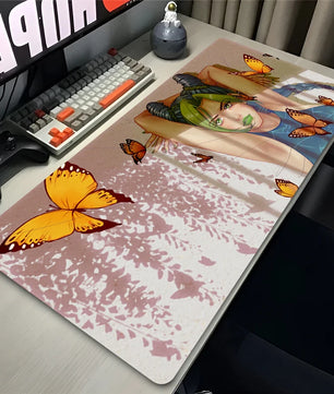 Jojo's Bizarre Adventure Jolyne Cujoh Mouse Pad Anime Desk Mat