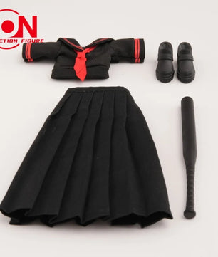 1/12 Scale Cute School Sailor Uniform Set For 6-Inch Action Figures