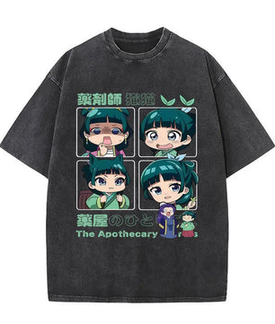 The Apothecary Diaries Maomao Shirt Vintage Style Washed T-Shirt
