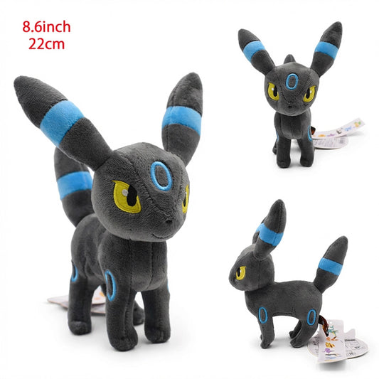Pokemon Shiny Umbreon Eeveelution Plush 8.6 Inch Anime Plush