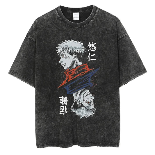 Jujutsu Kaisen Sukuna Shirt Oversized Anime Shirt Graphic
