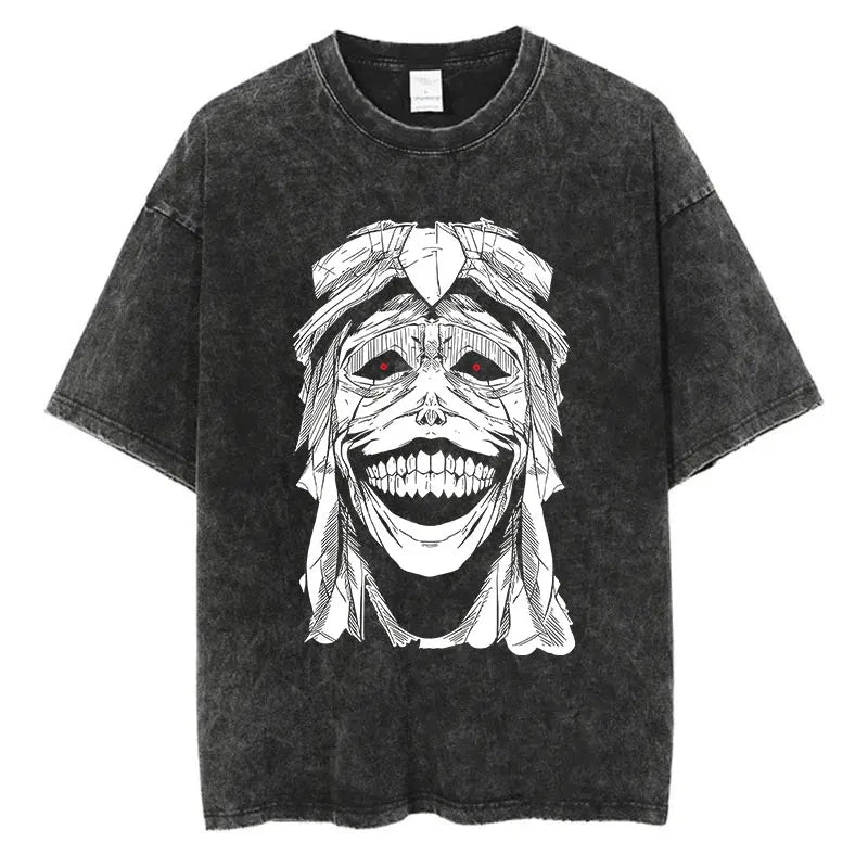Solo Leveling Jin Woo Shirt Vintage Oversized Style Anime Shirt