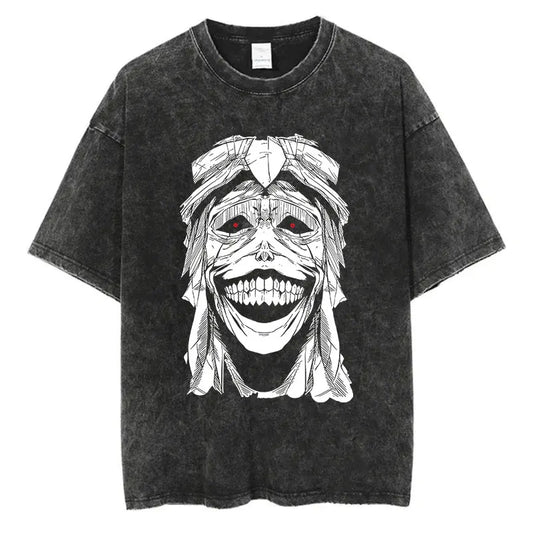 Solo Leveling Jin Woo Shirt Vintage Oversized Style Anime Shirt