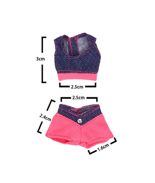 1/12 Scale Sportswear Gym Clothing Set For Female Action Figures