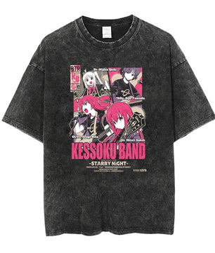 Bocchi The Rock Shirt Oversized Style Anime Shirt