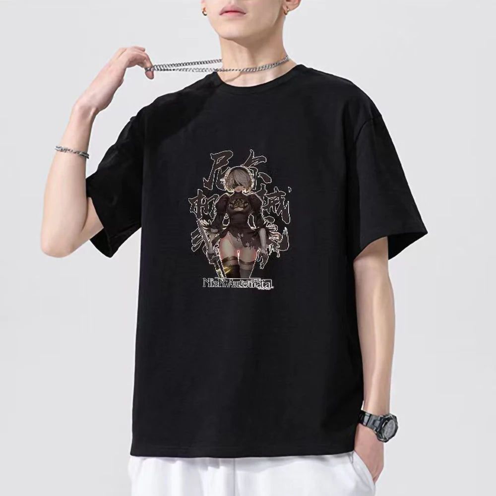 NieR:Automata YoRHa No.2 Type B 2b Anime Shirt