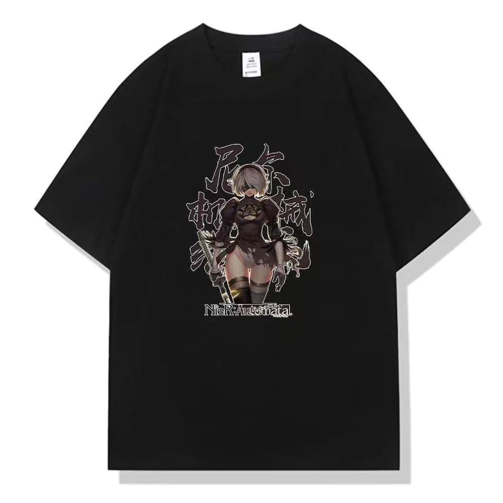 NieR:Automata YoRHa No.2 Type B 2b Anime Shirt