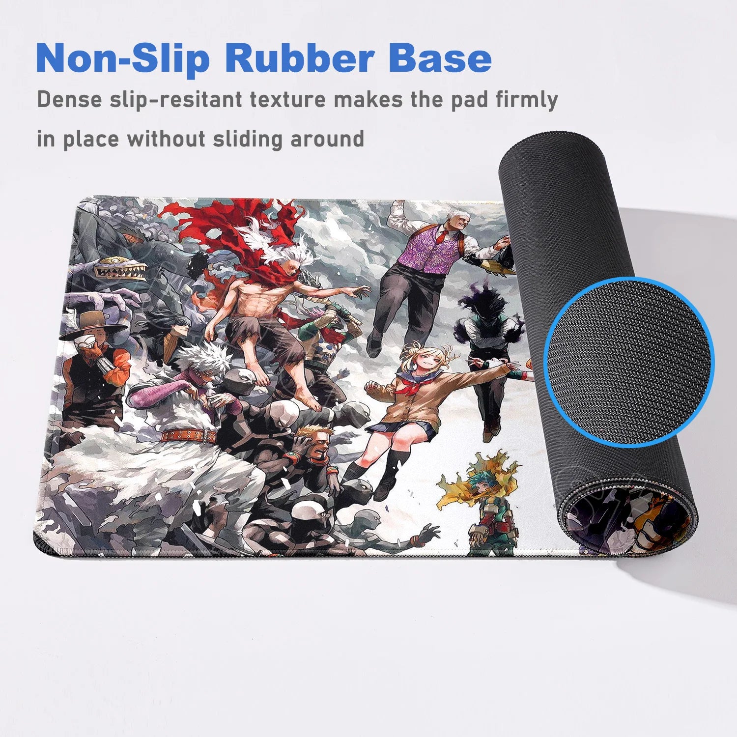 My Hero Academia Anime Mouse Pad - Gaming & Office Desk Mat