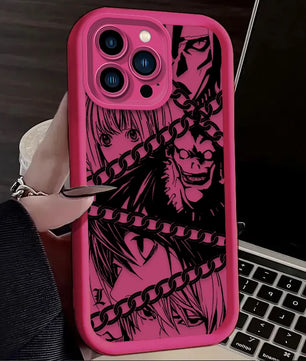 Death Note Panel Style Phone Case - For iPhone 11 to 17 Pro Max
