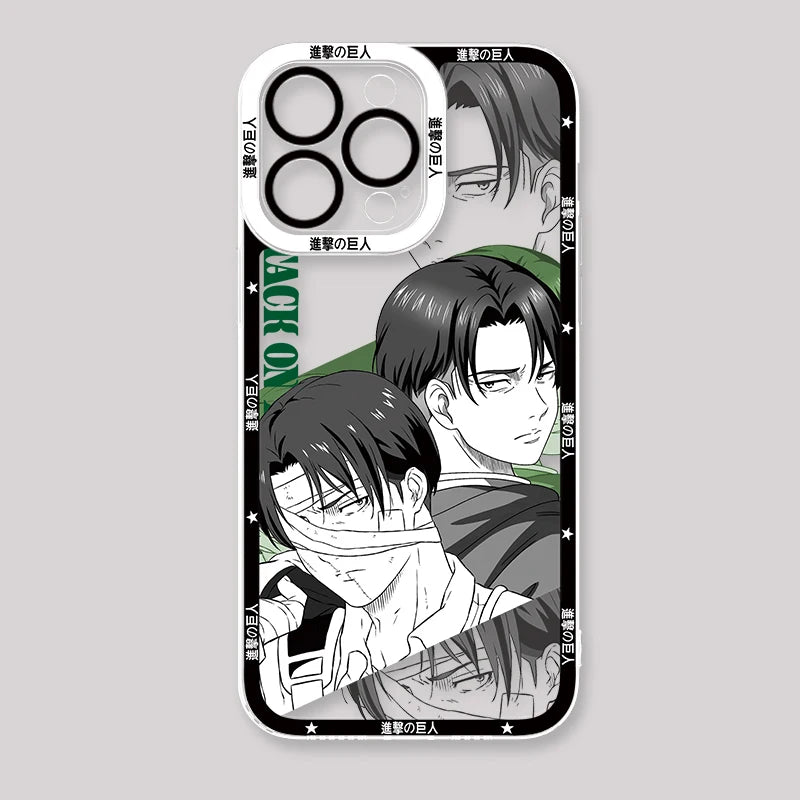Attack on Titan Levi Phone Case - For iPhone 11 to 17 Pro Max