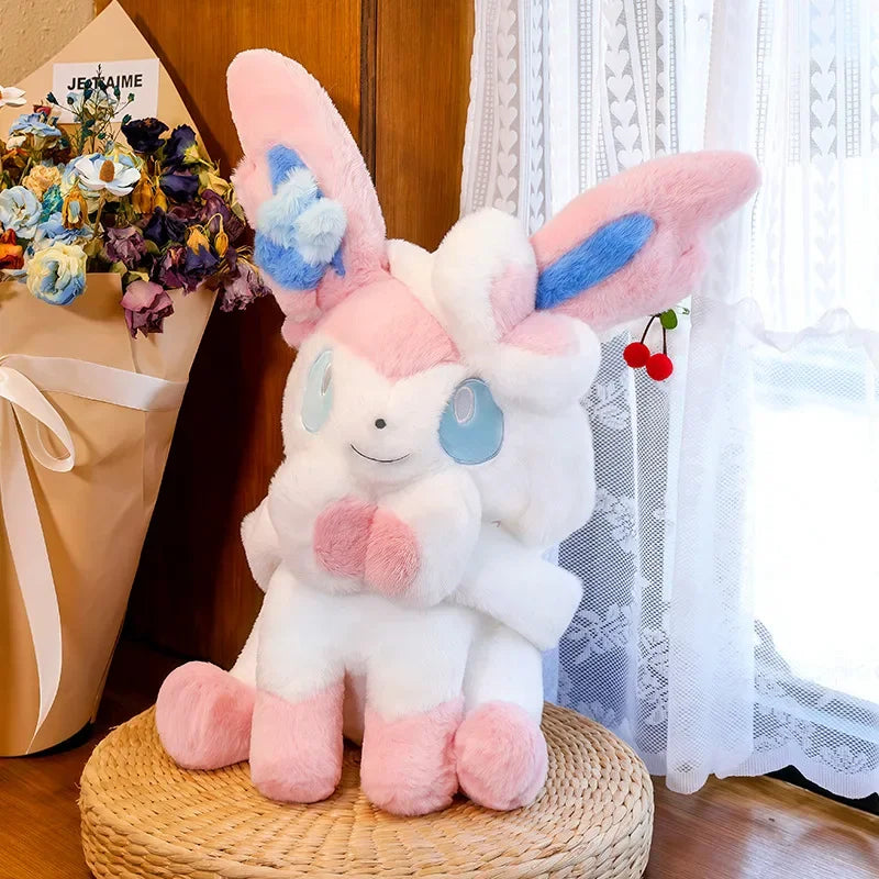 Big Size Sylveon Plush Sitting Pose (40cm / 50cm / 60cm)