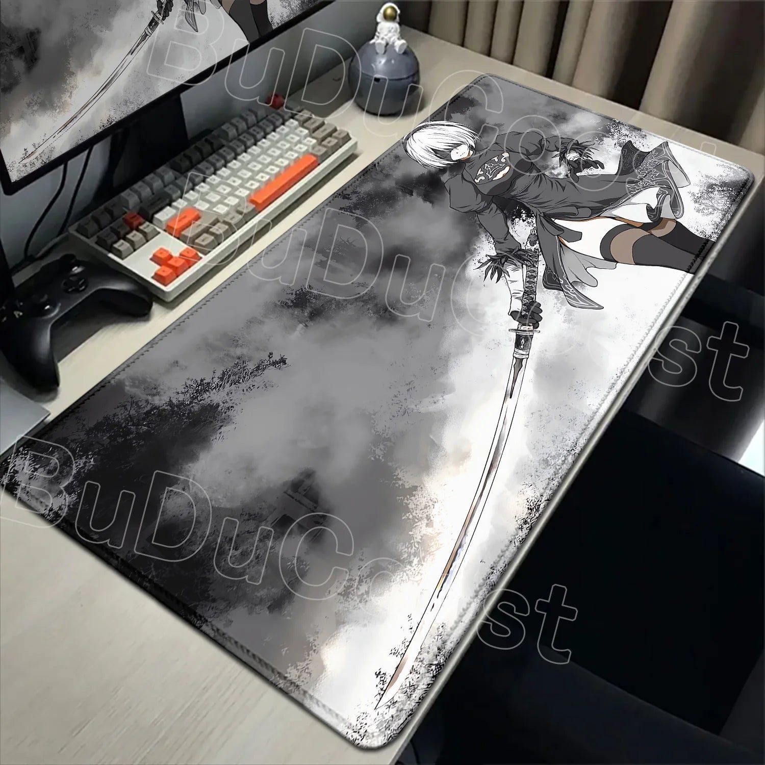 NieR:Automata 2B Mouse Pad - Large Gaming & Office Desk Mat
