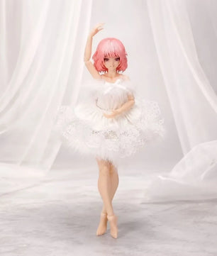 1/12 Scale Ballet Style Dress Accessory For Female Action Figures