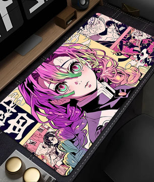 Demon Slayer Mitsuri Kanroji Mousepad Large Anime Desk Mat