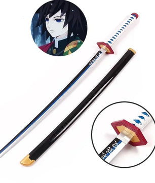 Demon Slayer Katana 1:1 Scale Anime Prop Replica Bamboo Sword