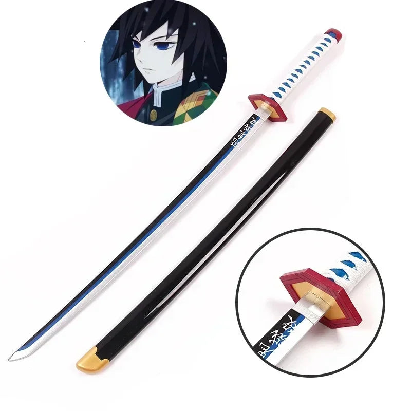 Demon Slayer Katana 1:1 Scale Anime Prop Replica Bamboo Sword