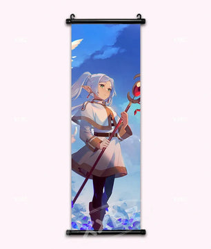 Frieren Beyond Journey's End Frieren Anime Poster Canvas Scroll