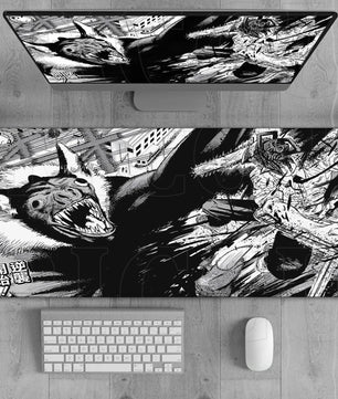 Chainsaw Man Denji Mouse Pad Large Gaming Anime Desk Mat