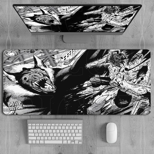 Chainsaw Man Denji Mouse Pad Large Gaming Anime Desk Mat