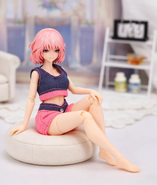 1/12 Scale Sportswear Gym Clothing Set For Female Action Figures