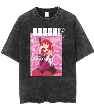 Bocchi The Rock Ikuyo Kita Shirt Oversized Style Anime Shirt