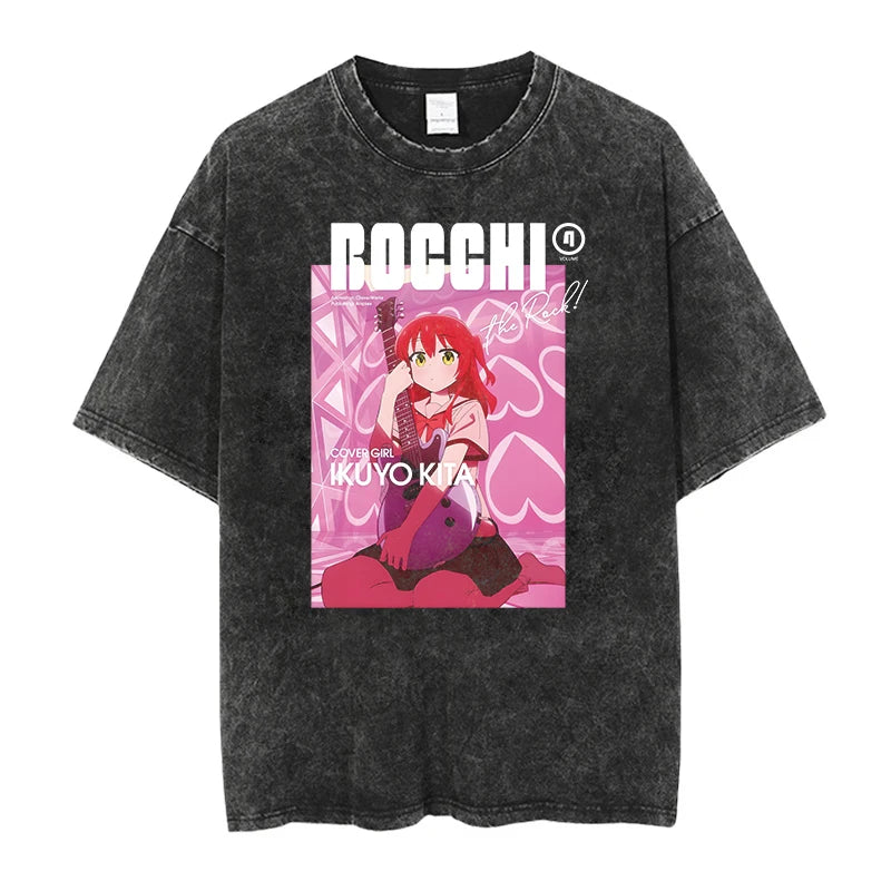 Bocchi The Rock Ikuyo Kita Shirt Oversized Style Anime Shirt