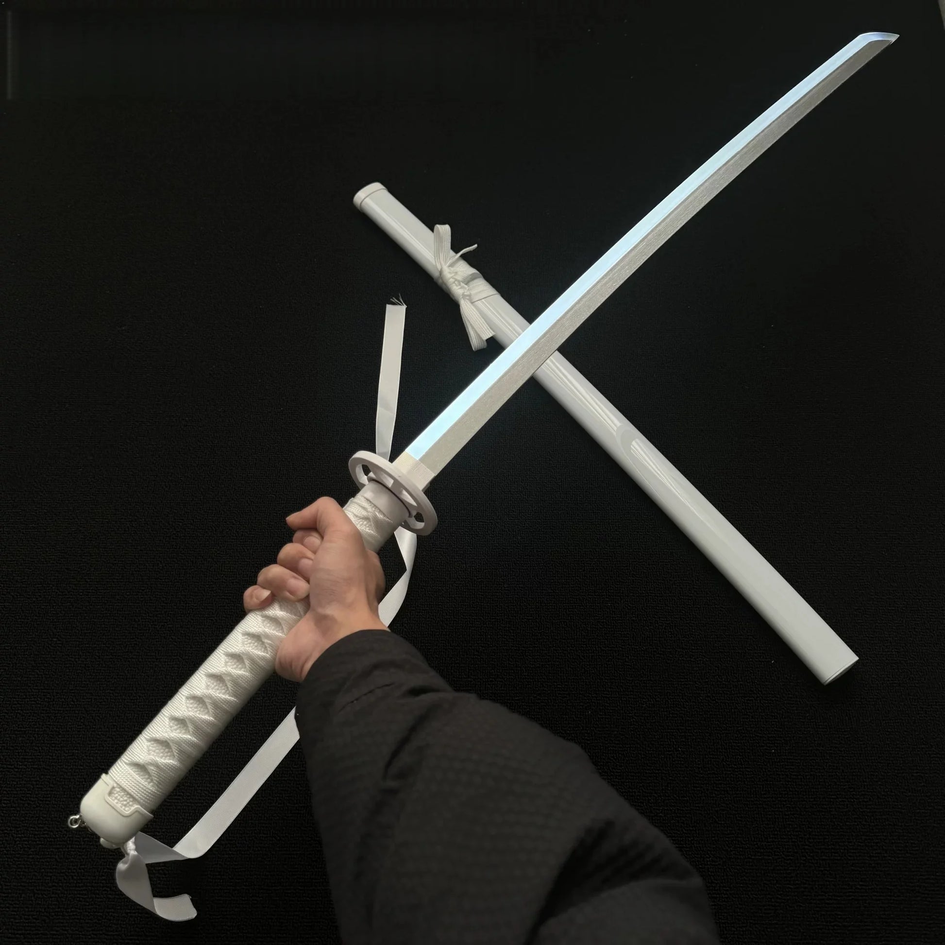 Bleach Rukia LED Vapor Fog Katana 1:1 Scale 40-Inch Prop Replica