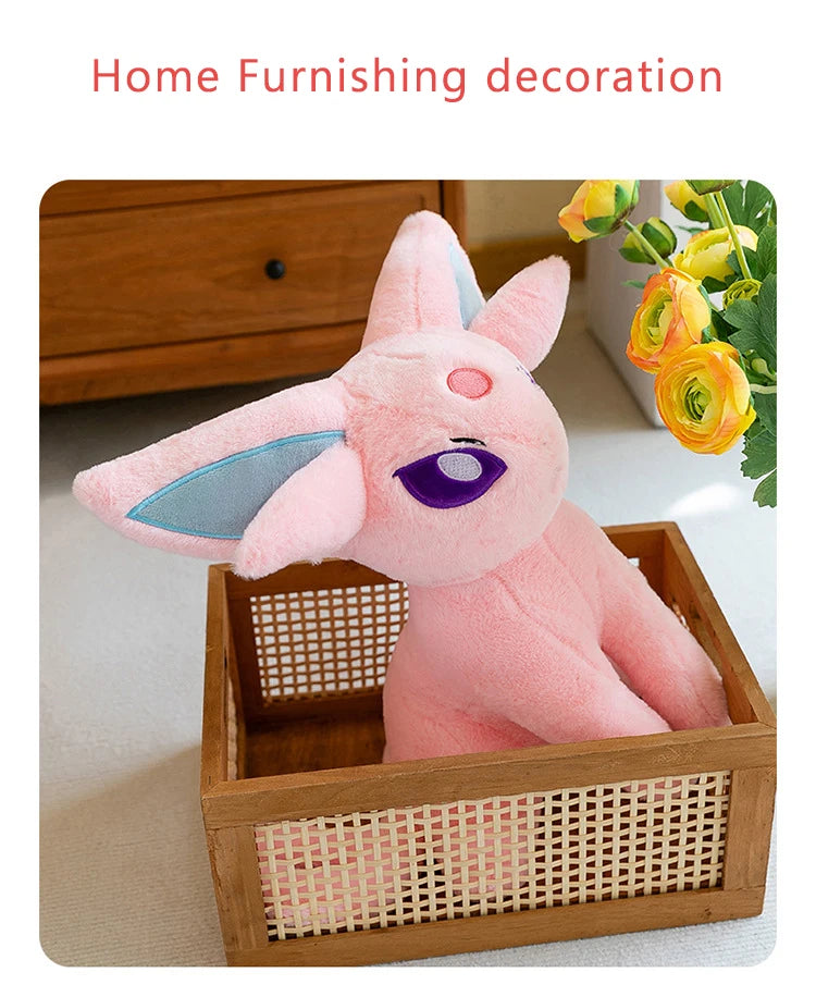 Pokemon Big Size Espeon Plush Sitting Pose ( 40cm / 50cm / 70cm)