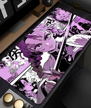 Demon Slayer Mitsuri Kanroji Mousepad Large Anime Desk Mat