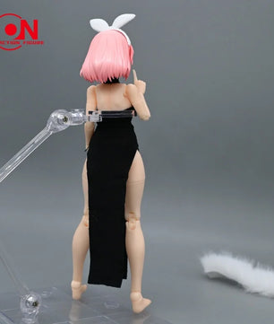 1/12 Scale Cheongsam Dress & Shawl For 6-Inch Female Action Figures