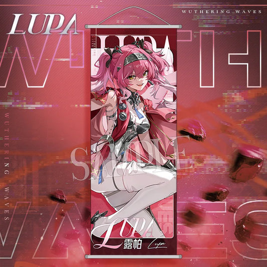 Wuthering Waves Lupa Hanging Scroll Anime Poster