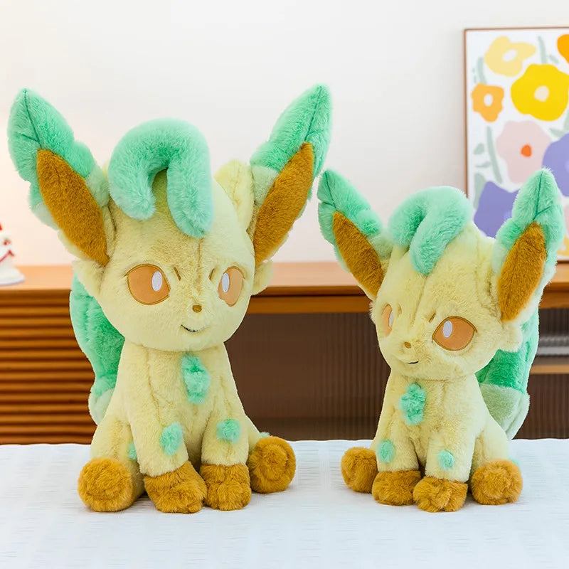 Pokemon Big Size Leafeon Plush Sitting Pose (45cm / 55cm / 65cm)
