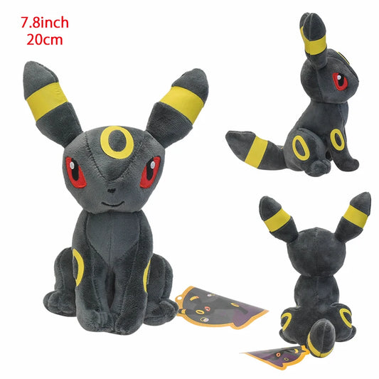 Pokemon Sitting Umbreon Eeveelution Plush 7.8 Inch Anime Plush